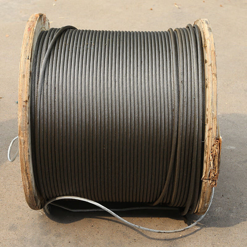 钢丝绳拉绳钢芯钢丝绳镀锌防旋转钢丝绳电动葫芦提升机升降机卷扬专用