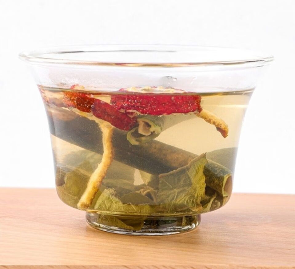 冬瓜荷叶茶陈皮山楂干冬瓜皮荷叶橘子皮山楂片陈皮冬瓜荷叶组合茶