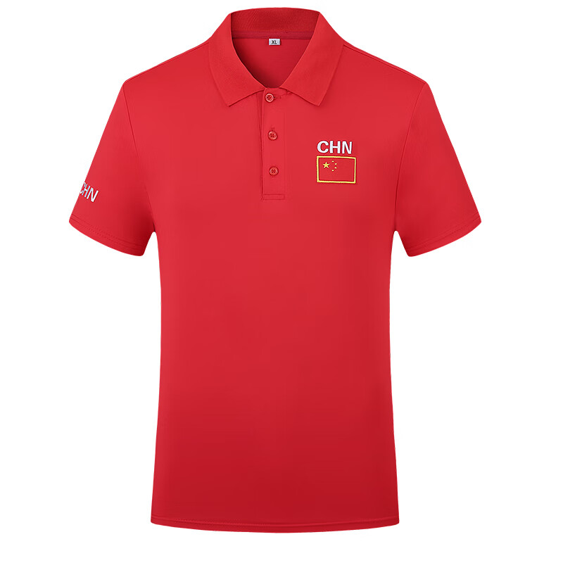 支持国货李宁寕夏季中队t恤运动武术裁判员china短袖家队男女田径