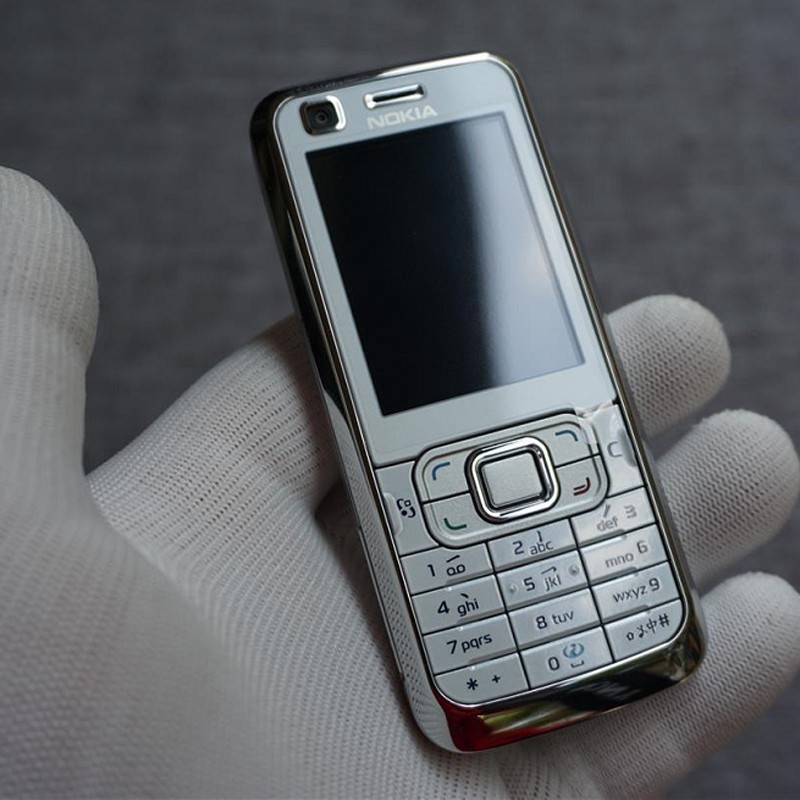 诺基亚(nokia)6120ci 直板按键手机 老人机 移动联通2 白色 移动2g