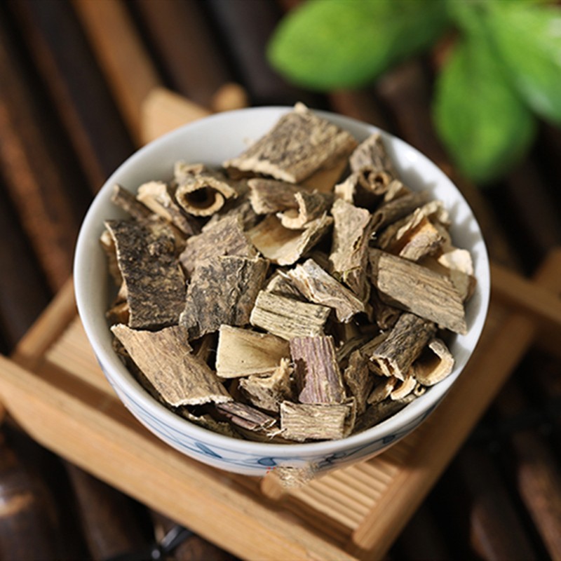 潽禧草堂中药材木槿皮别名芦树皮碗盖花皮500克统