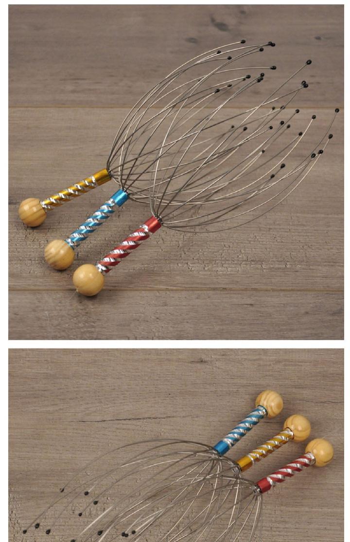 八爪鱼头部按摩器灵魂提起出体提取神器头皮痒痒挠头顶经络穴位爪 1个