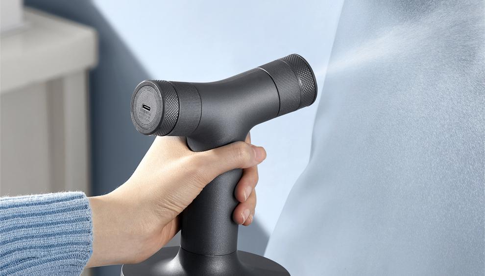 酒精喷枪消毒喷雾器酒精雾化枪自动手持空气净化机电动喷枪627慕尼灰