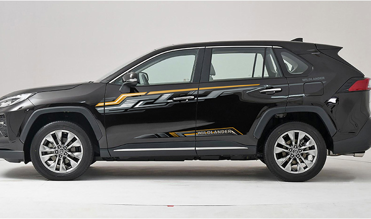 适用于丰田威兰达车贴装饰贴纸威兰达装饰车身丰田装饰贴纸改装件