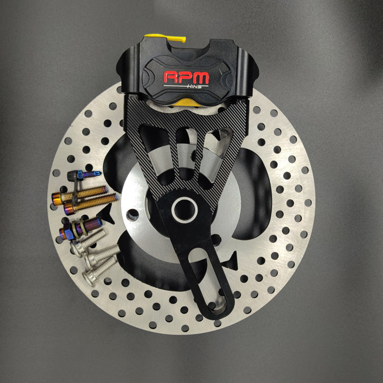 适用于电摩小辐射卡钳碟刹220后刹车套小龟雅迪战速爱玛改装标配平叉