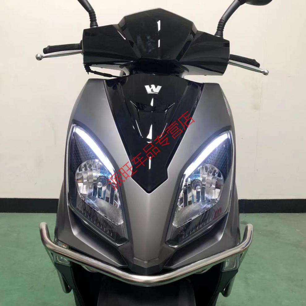 定制望江铃木125uy摩托车踏板车燃油车国四电喷省油全国可上牌 磨砂泰