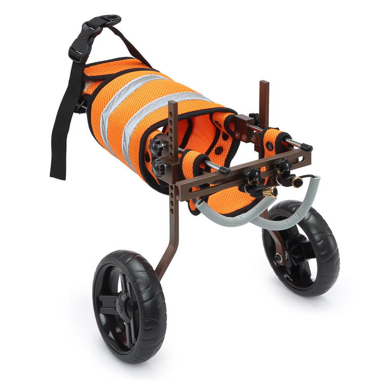 残疾宠物狗轮椅大型犬宠物狗康复行走辅助车小狗残疾车宠物两轮代步车