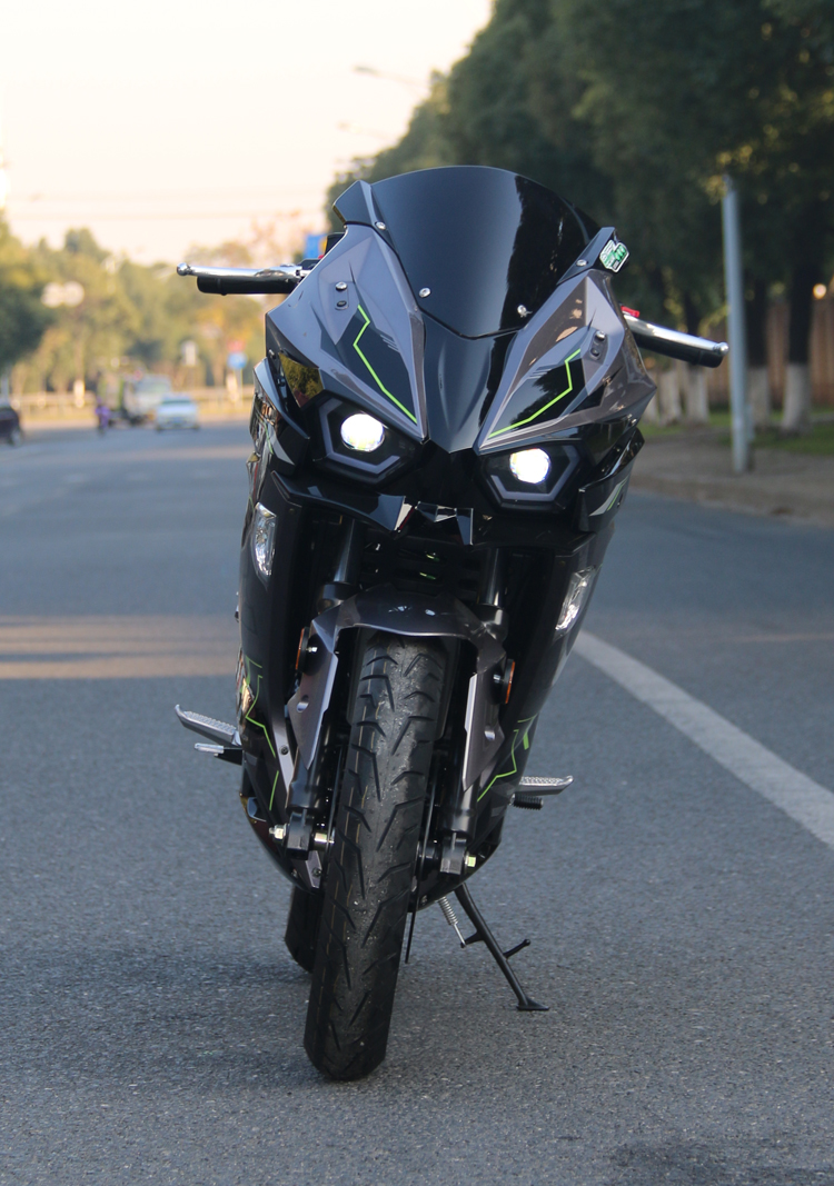 定制全新可上牌国四电喷h2摩托车跑车200风冷400cc双缸水冷重型机车地