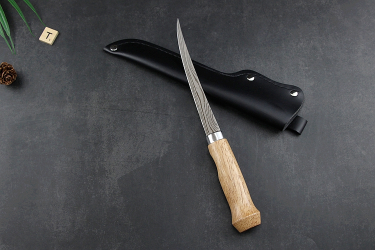 剃骨刀杀鱼刀剖鱼刀德国钢片鱼片刀剃鱼骨刀开鱼刀切生鱼片专用刀b1x