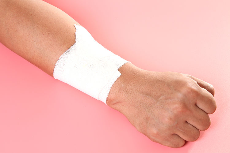 法国优格优力抒弹力绷带运动自粘优力抒弹力粘性绷带8cm*2.5m 8cmx2.