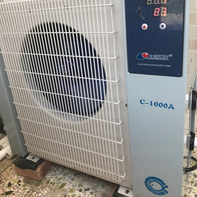 oceanfree鱼缸冷水机水族箱降温设备酒店海鲜鱼池恒温冷暖机工业制冷