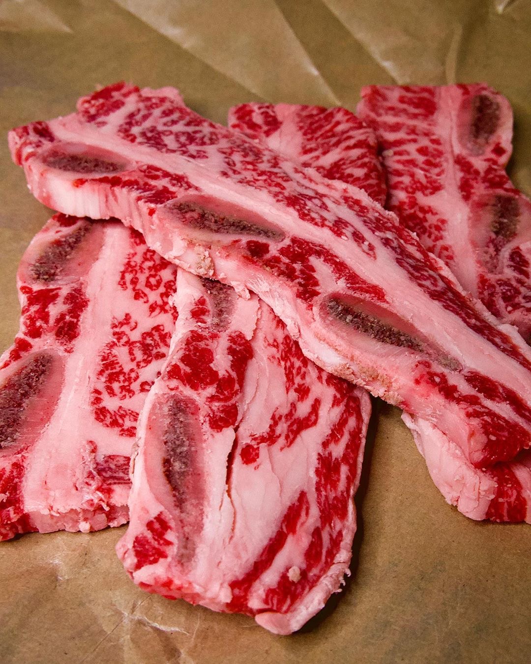 安小离ibp厂3斤prime红标m5奶香牛仔骨雪花和牛带骨牛小排美国ibp雪花