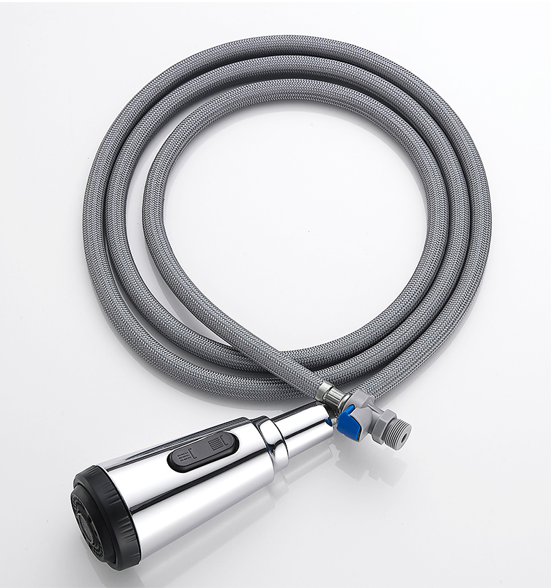 摩豪厨房水龙头抽拉软管出水头替换头配件起泡器水嘴防溅头抽拉伸缩头