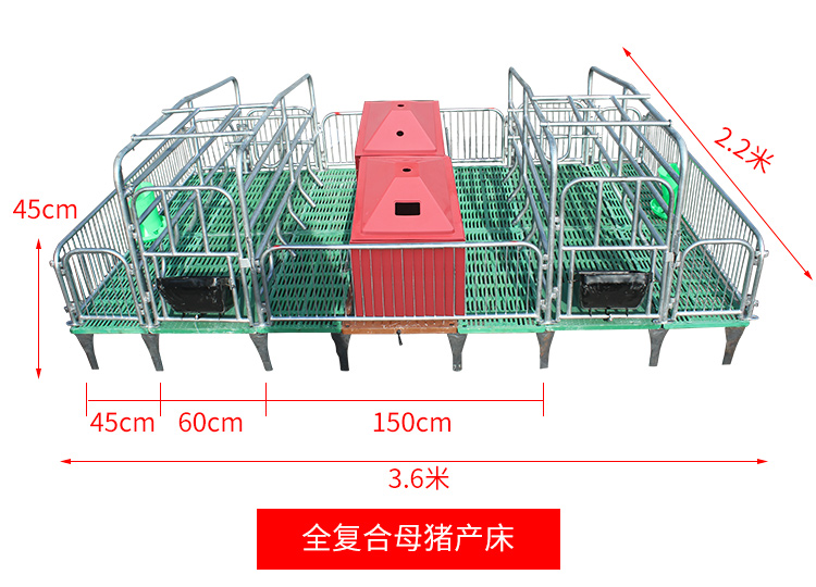 耐尔尼猪产床产保一体母猪产床母猪定位栏仔猪保育床单双体产床国标25