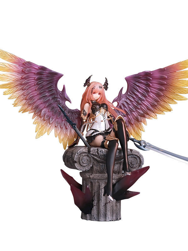 龙骑士 神击的巴哈姆特之怒 暗黑天使 奥利维尔 奥利维亚 女 蹲姿龙