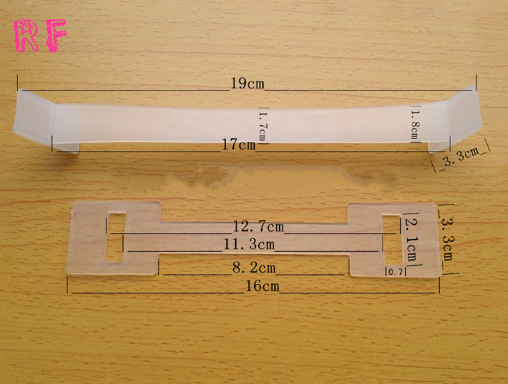 塑料提手纸箱拎手彩盒包装手提扣拉手配件带扣手柄把手牛奶箱提手rf41