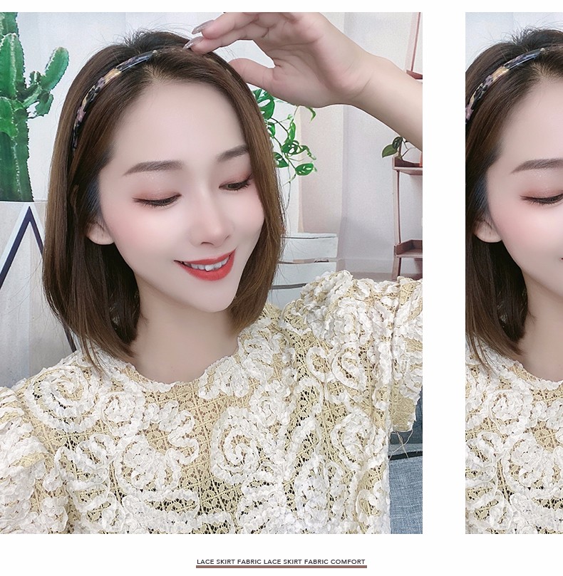 瑟派头箍发箍女洗脸夏发卡女夏季头箍网红2021年新款醋酸材质发箍洗脸