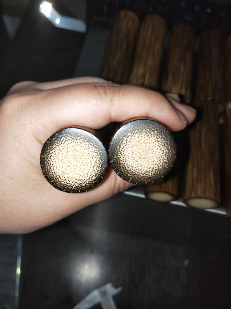 【现货闪发】竹子手把件玉竹 精品实心竹子龙血金丝竹手把件玉竹把玩