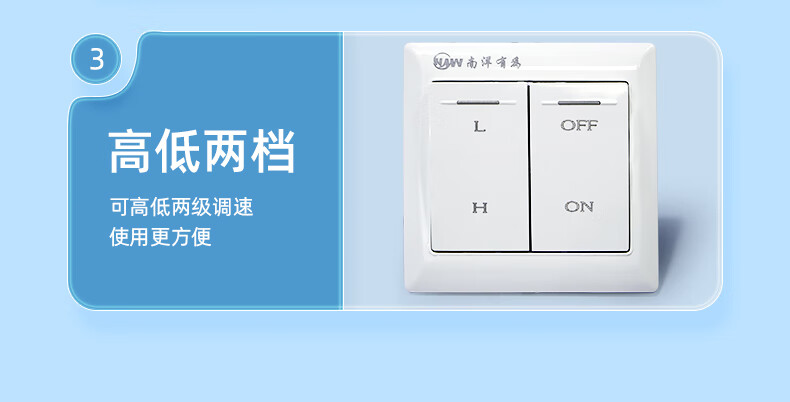 NW (NYYW) Duct Fan, Quiet Exhaust Fan, Ventilation Fan, Axial And Mixed Flow Fan DPT-125P 9