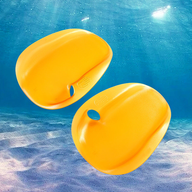 游泳运动训练无带手蹼游泳划水掌训练器大中小尺码可选树染(shuran) l