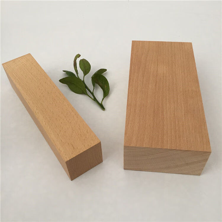 榉木原木方料手工模型材料硬木线条方木块实木刨光板木方木头榉木 长