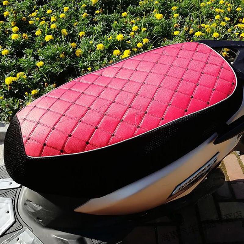 电动车座套摩托车坐垫套电摩座套防水防晒电动车踏板座套防晒防水防滑