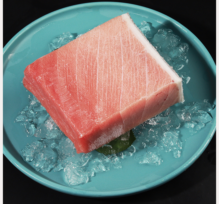 日本冷冻冰鲜t-toro中腹250g新鲜鱼腩日料刺身生鱼片
