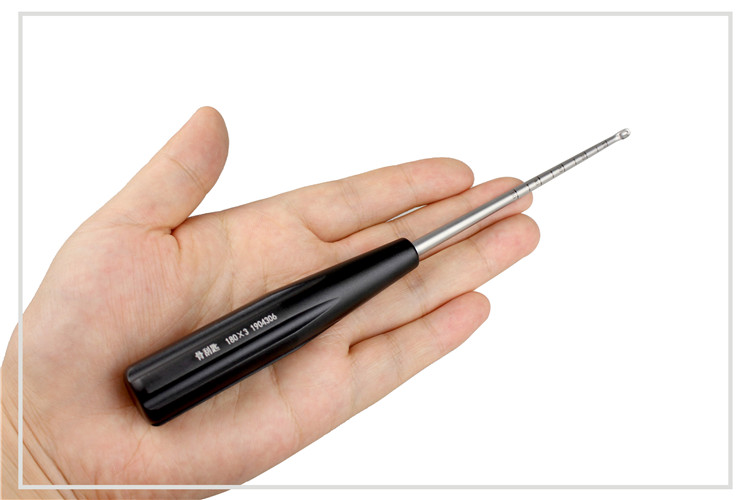 小动物 骨科手术器械 医用 刮勺 骨刮匙 骨刮勺 手外科小挖勺 直头