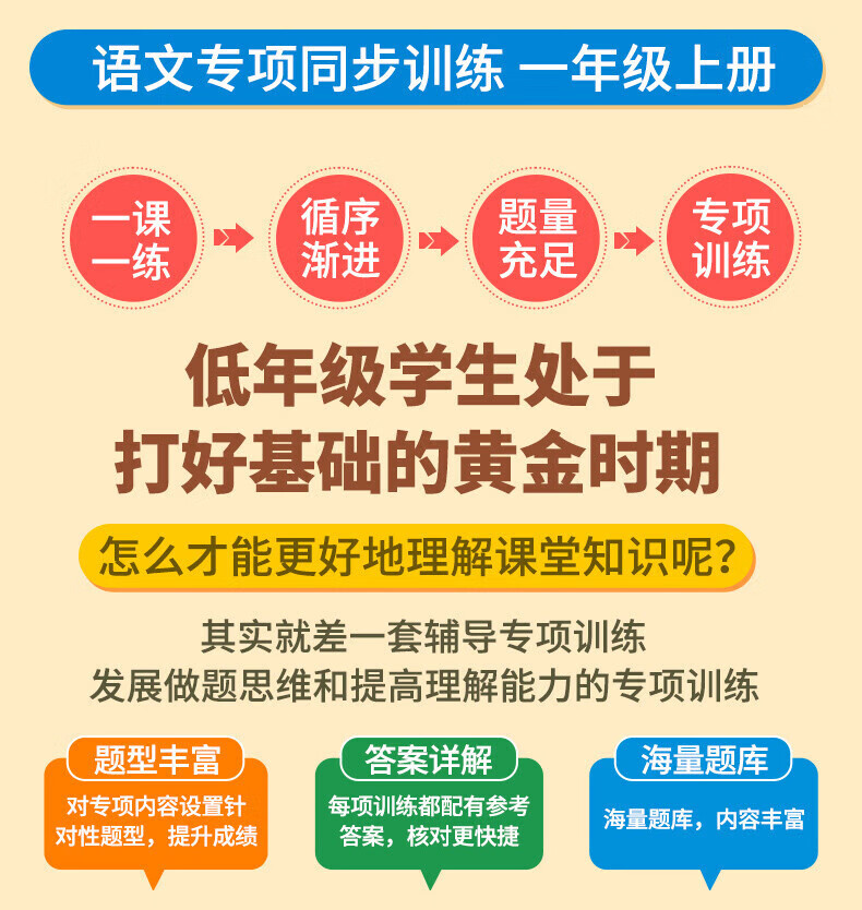 2023新版一年级上下册看图写话语文阅读理解一年级小学同步大全阅读理解专项强化训练书每日一练人教版小学1年级范文大全同步练习册 【下册】阅读理解 小学一年级详情图片4