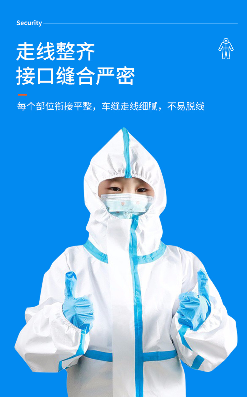 儿童医用防护服厂家图片