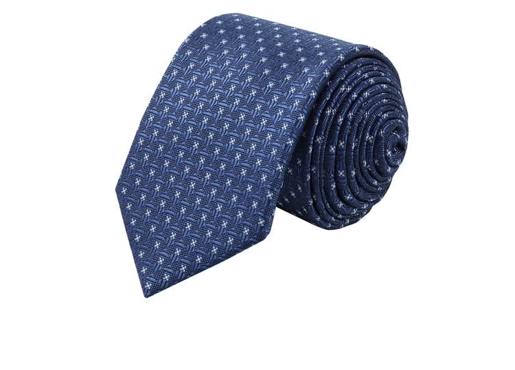 雅戈尔 领带男 雅戈尔领带 2021秋季推荐领带 男士领带 商务休闲 蓝色