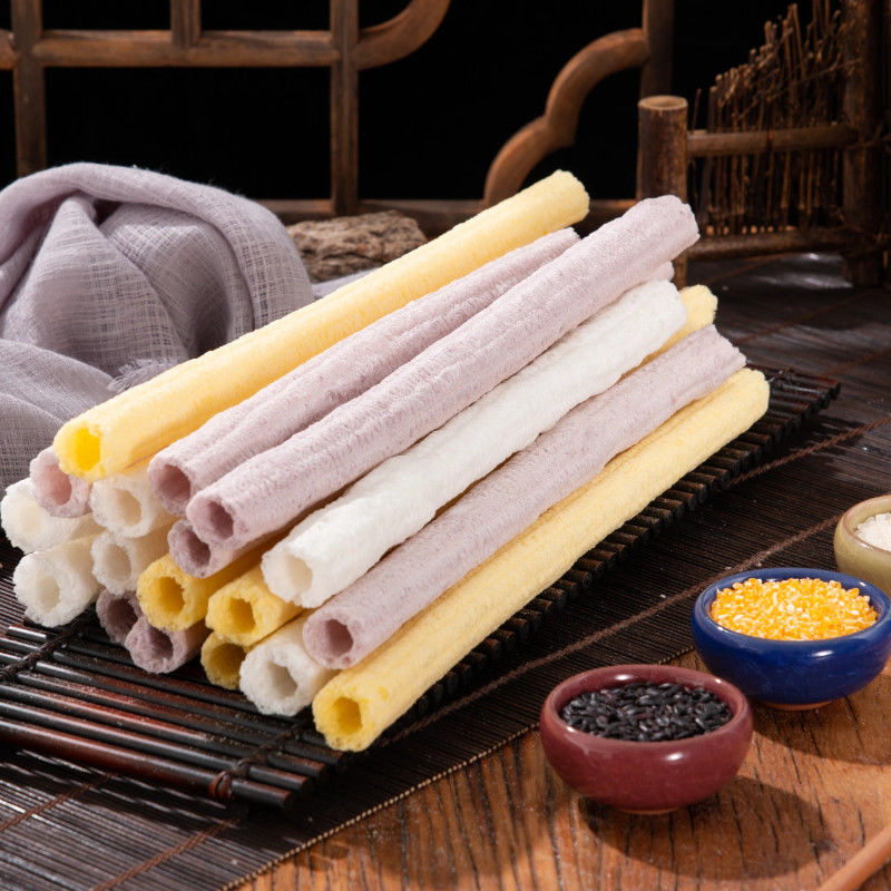 老式传统爆米花康乐果玉米棍江米棍米筒8090后怀旧零食米棒现爆玉米味