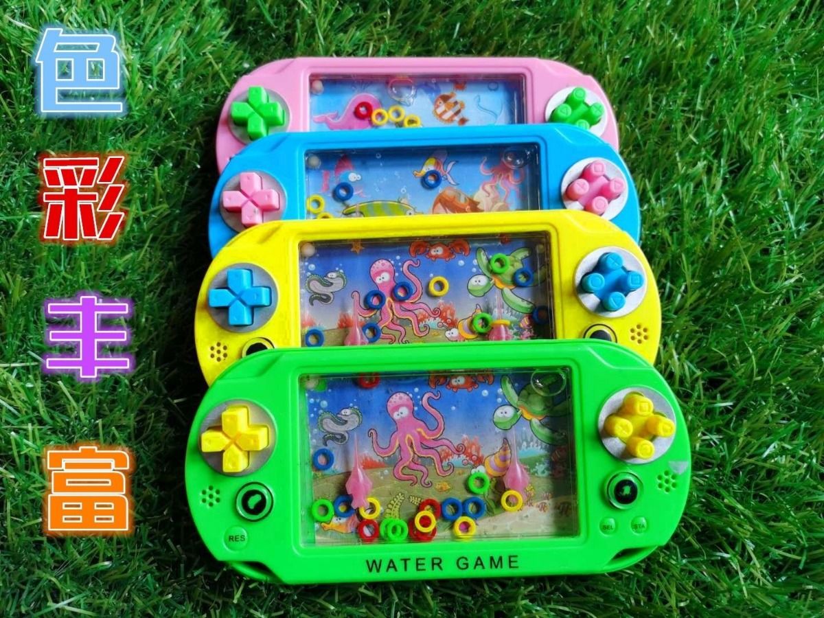 幼儿园礼品大号手柄游戏圈圈机90后游戏机童年怀旧小玩具螃蟹手柄款