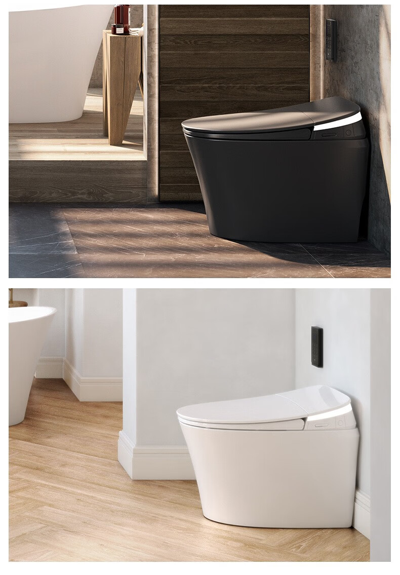 roca乐家卫浴酷玛一体智能马桶即热全自动座厕 自翻,亮光白,声控(预售