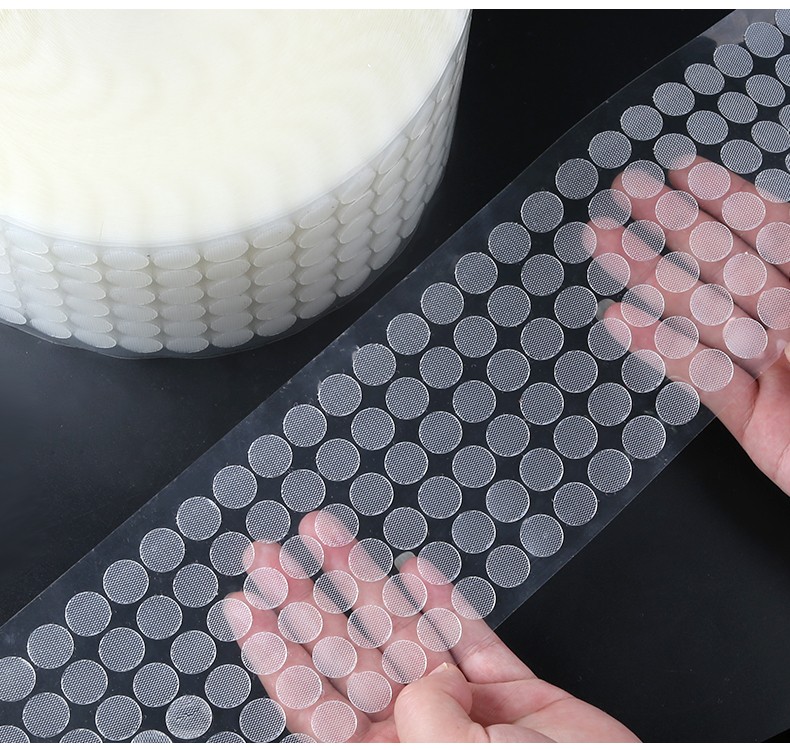 迈利达幼儿园手工魔术贴圆形强力双面背胶自粘子母贴固定粘扣粘贴圆形