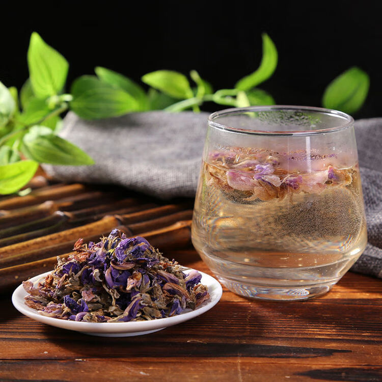 伟博葛花茶野葛花茶葛藤花葛根粉罐装餐前酒后茶饮应酬养生茶饮140g