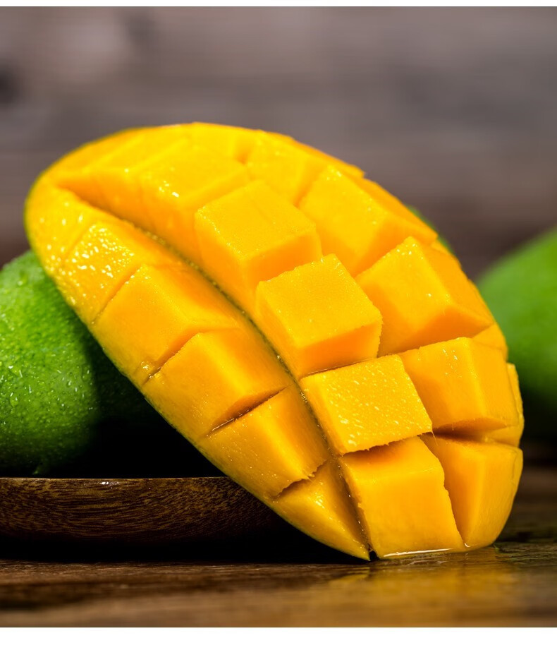 越南大青芒5斤9斤装广西发货新鲜大芒果青皮现采(一级果) 3斤 【老树