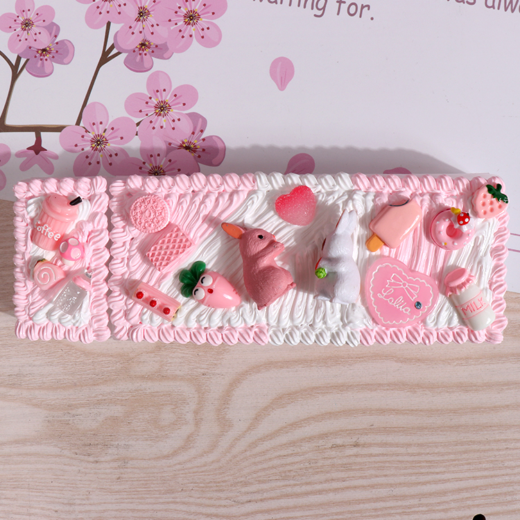 diy文具盒材料包自制手工制作奶油胶套装学生创意可爱多功能网红叮当