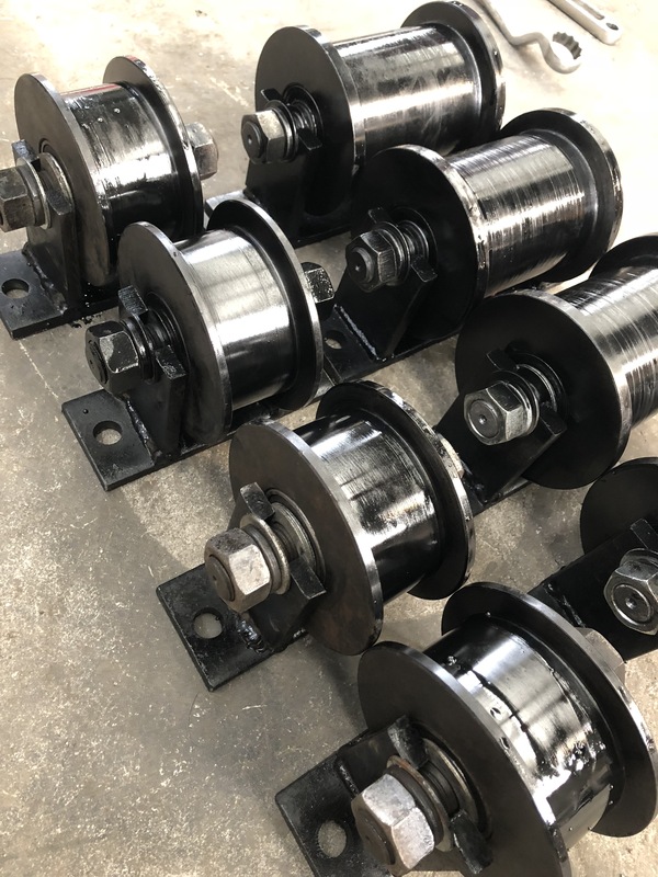 机械架子轮 h型槽轮 双边轨道轮轨道轮hh轮托轮滑