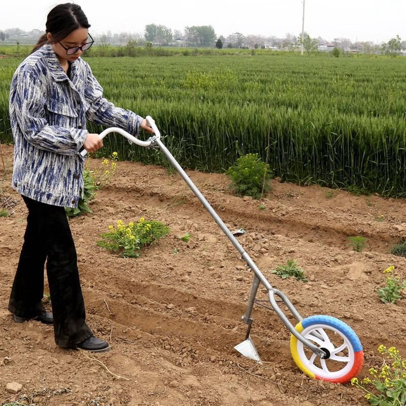 新款除草神器专用工具农用铲子锄头手动推铲白菜苗后开沟松土锄草机器
