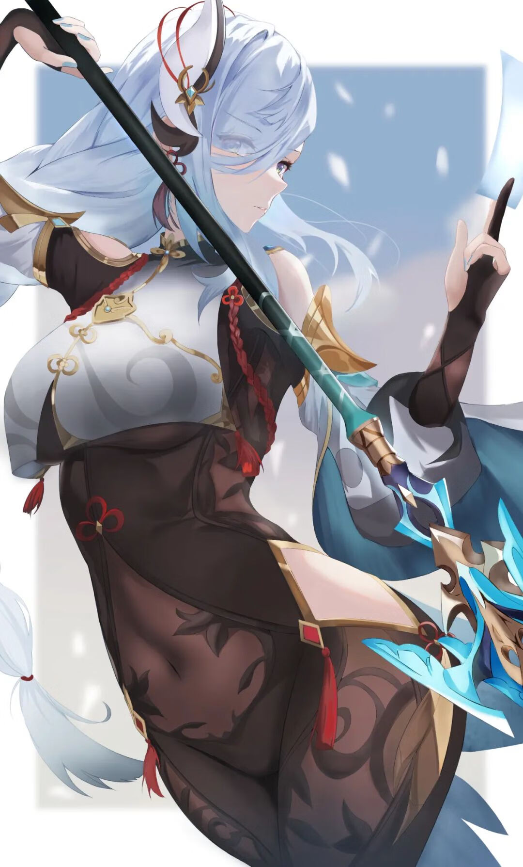 小mi生态米家蜜星熊原神雷电将军等身抱枕二次元胡桃甘雨刻晴八重神子