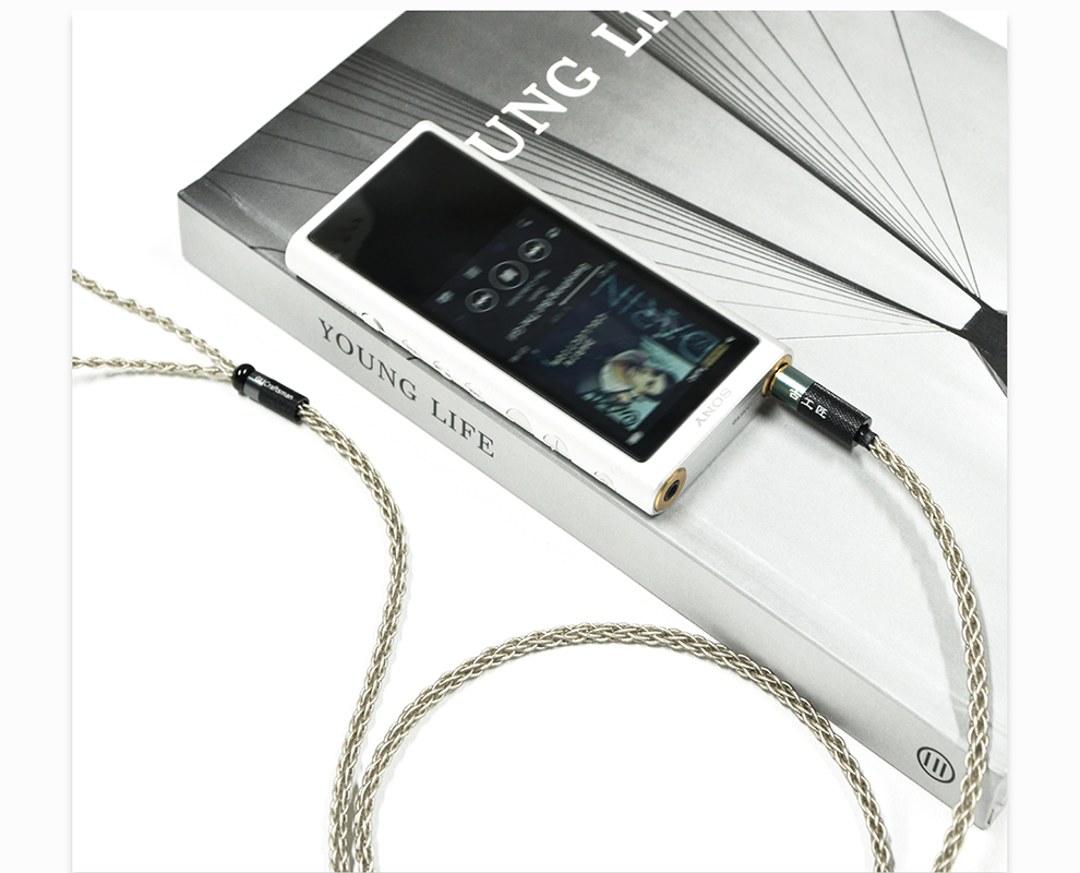 古工匠 单晶银 适用fitear mh334 mh335dw togo334 f111平衡耳机升级