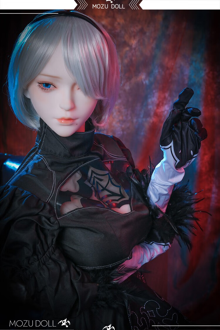 魔族人形官方2b真人1:1等身玩偶可动可插硅胶娃娃二次元手办 2b硅胶头