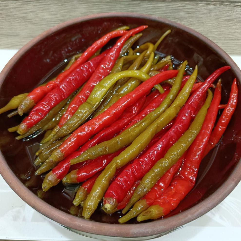贵州土特产泡辣椒铜仁农家自制红青酸辣椒老坛二荆条糟辣子海椒500g1