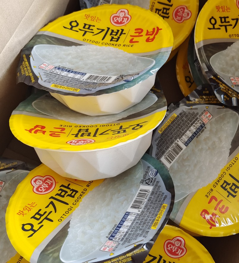 韩国自加热微波米饭速食品进口方便纯大米饭懒人即食热泡饭