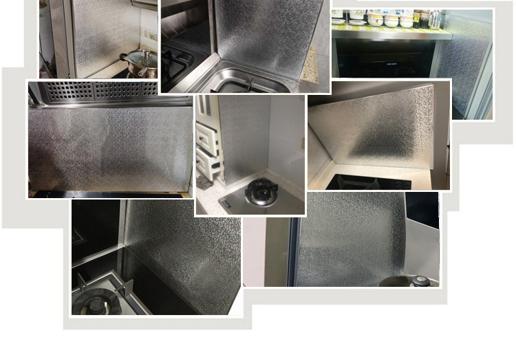 隔热板灶台专用冰箱耐高温防火板厨房烤箱燃气灶台炒菜防护墙板自粘