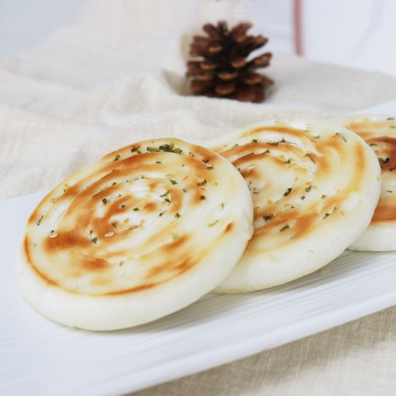 【顺丰速运】祥口福香煎葱油饼速冻营养早餐葱油饼半成品葱花煎饼油炸