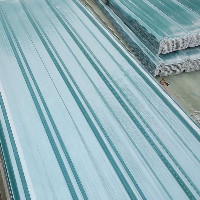 卫亮阳光板采光板透明瓦阳台防雨板玻璃钢板玻璃纤维树脂瓦车库板雨棚