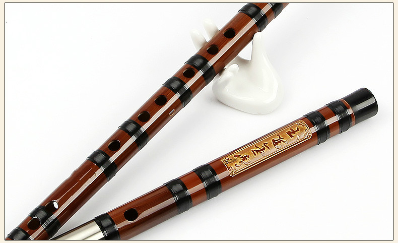 精制演奏级低音笛子大g f调降b小a调专业竹笛初学考级横笛 【初学不易