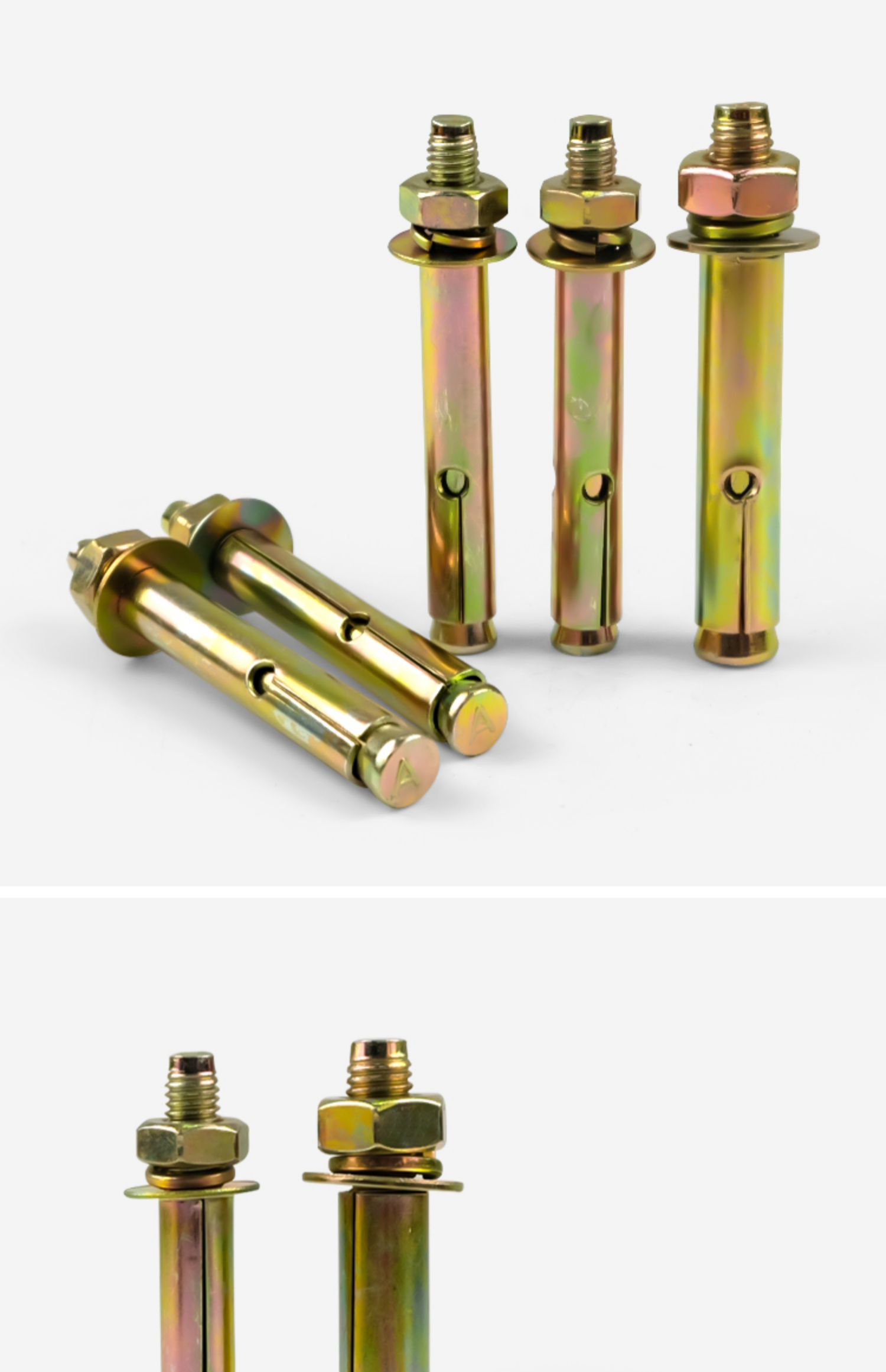 德骊嘉东威牌膨胀螺丝镀锌铁拉爆螺钉爆炸罗丝膨胀螺栓m6m8m10m12国标